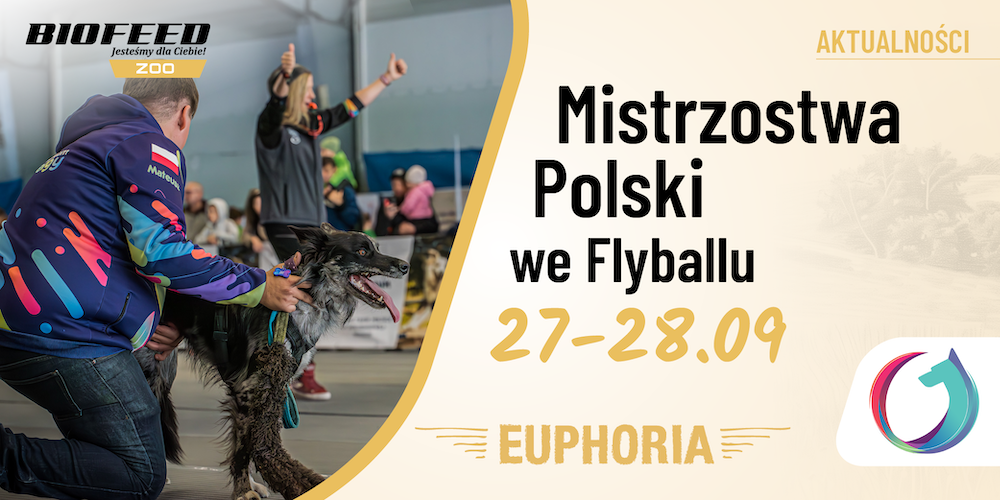 Sport, pasja i energia – Euphoria w roli sponsora nagród Mistrzostw Polski we Flyball