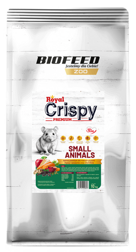 Karma dla chomika myszy i szczura BioFeed Royal Crispy Premium 10 kg