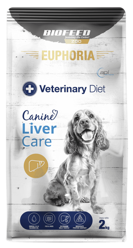 Karma sucha Euphoria Veterinary Diet Canine Liver Care 2 kg