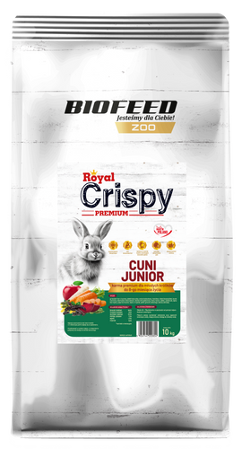 Karma dla młodego królika BioFeed Royal Crispy Premium 10 kg
