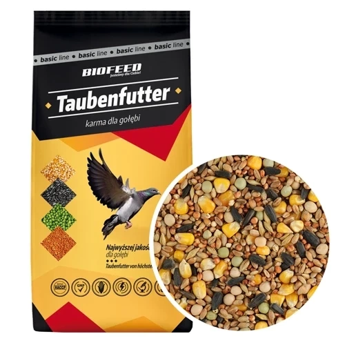 BIOFEED Karma dla gołębi BASIC PIERZENIOWA 25 kg