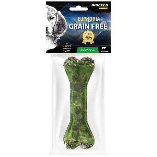 Kość dla psa z szałwią 12 cm