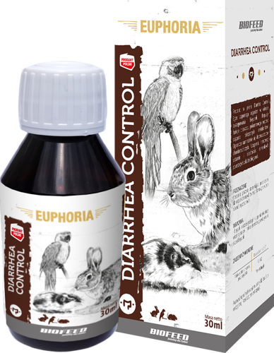 Preparat przeciwbiegunkowy dla ptaków gryzoni i królików (Diarrhea Control) BioFeed 30 ml