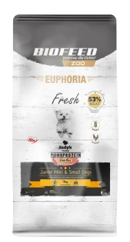 ZESTAW: Karma dla szczeniąt EUPHORIA Fresh Turkey Monoprotein (mini i małe rasy) 8 kg + ręcznik do łapek za 1 gr