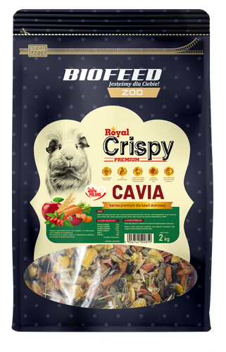 Karma dla świnki morskiej BioFeed Royal Crispy Premium Cavia 2 kg