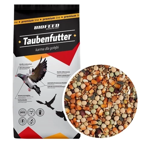 BIOFEED Karma dla gołębi PIERZENIOWA '20 (bez pszenicy) 25 kg