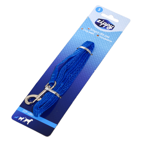Niebieska smycz dla psa ZIPPY r. S