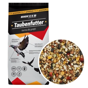 Zestaw: BIOFEED Karma dla gołębi ROZPŁODOWO-LOTOWA + MŁODE 2x 25 kg + GRATIS: BIOFEED Zucht Tauben 1 kg