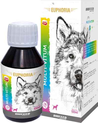 BIOFEED Euphoria Multiwitamina dla psa Multi-Vitum 100 ml