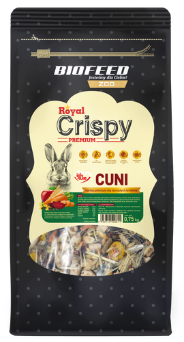 Karma dla królika BioFeed Royal Crispy Premium 0,75 kg