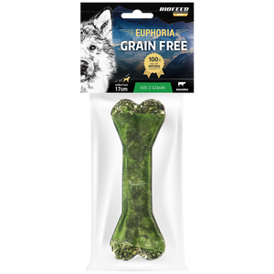 Kość dla psa z szałwią 17 cm