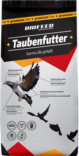 BIOFEED Karma dla gołębi WDOWCE II (powyżej 400 km) 25 kg