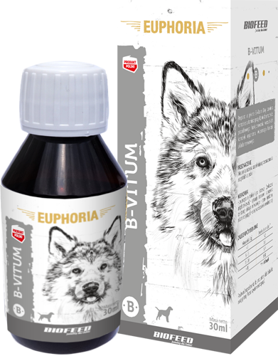 Witaminy z grupy B dla psa BIOFEED Euphoria B-Vitum 30 ml