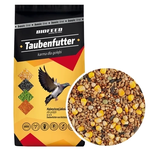 BIOFEED Karma dla gołębi CAŁOROCZNA 25 kg